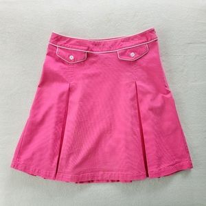 Isaac Mizrahi pink midi skirt size 10